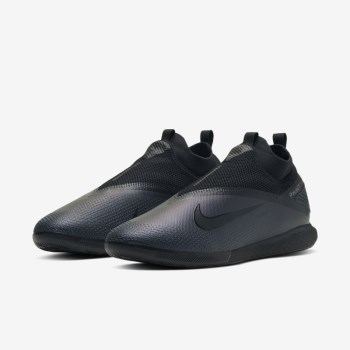 Nike React Phantom Vision 2 Pro Dynamic Fit IC - Női Focicipő - Fekete/Fekete